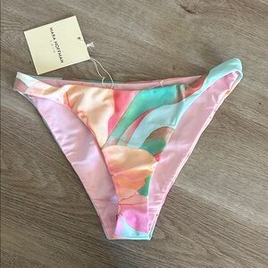 Mara Hoffman Pastel Swirl Bikini Bottom